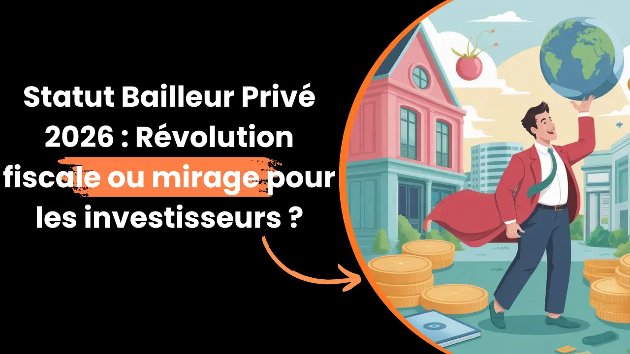 Lire la suite à propos de l’article Statut Bailleur Privé 2026 : Révolution fiscale ou mirage pour les investisseurs ?