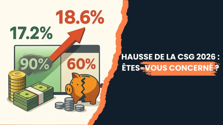 Hausse de la CSG 2026 : Êtes-vous concerné ?