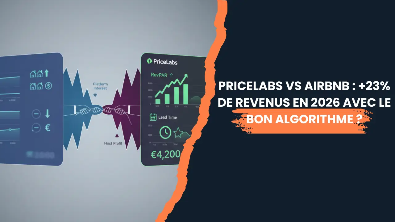 Lire la suite à propos de l’article PriceLabs vs Airbnb : +23% de revenus en 2026 avec le bon algorithme ?