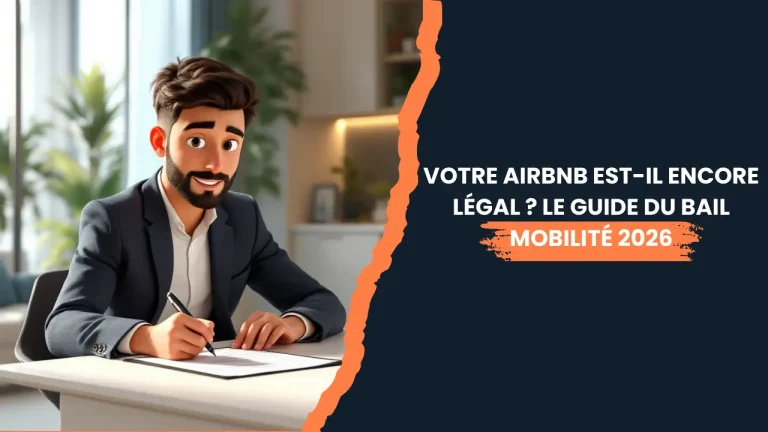 Bail Mobilité Airbnb 2026 : Location Légale 1 à 10 Mois [Guide]