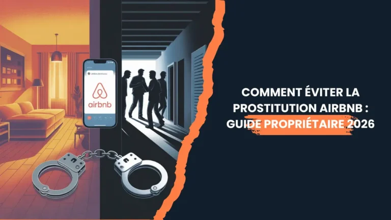 Comment éviter la prostitution Airbnb : Guide Propriétaire 2026