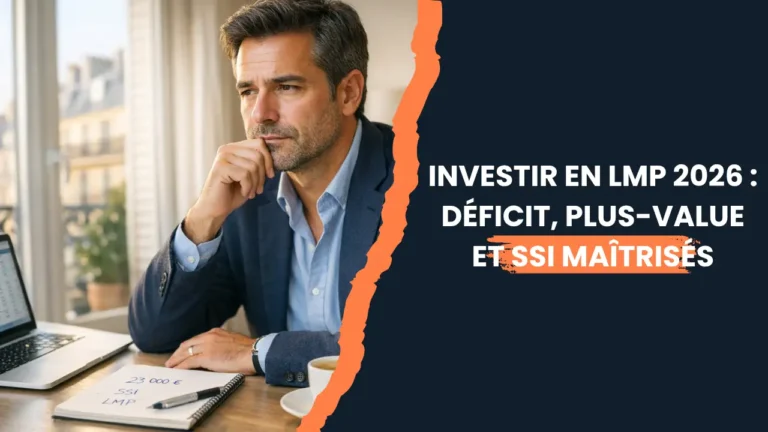 Investir en LMP 2026 : Déficit, Plus-Value et SSI Maîtrisés