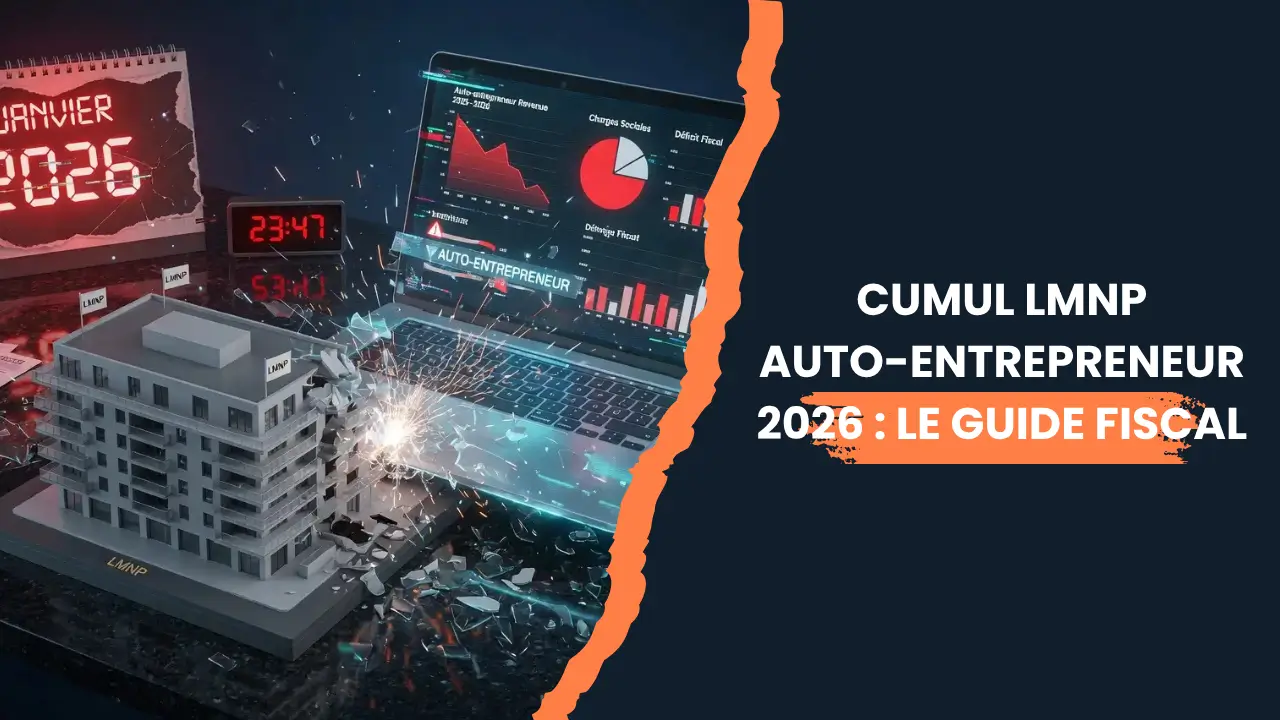 Lire la suite à propos de l’article Cumul LMNP et Auto-Entrepreneur 2026 : Le Guide Fiscal