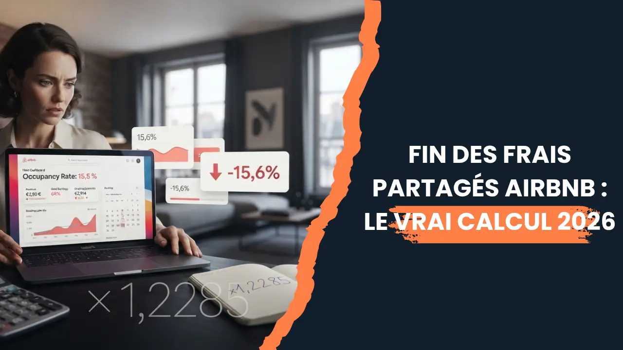 You are currently viewing Fin des frais partagés Airbnb : le vrai calcul 2026