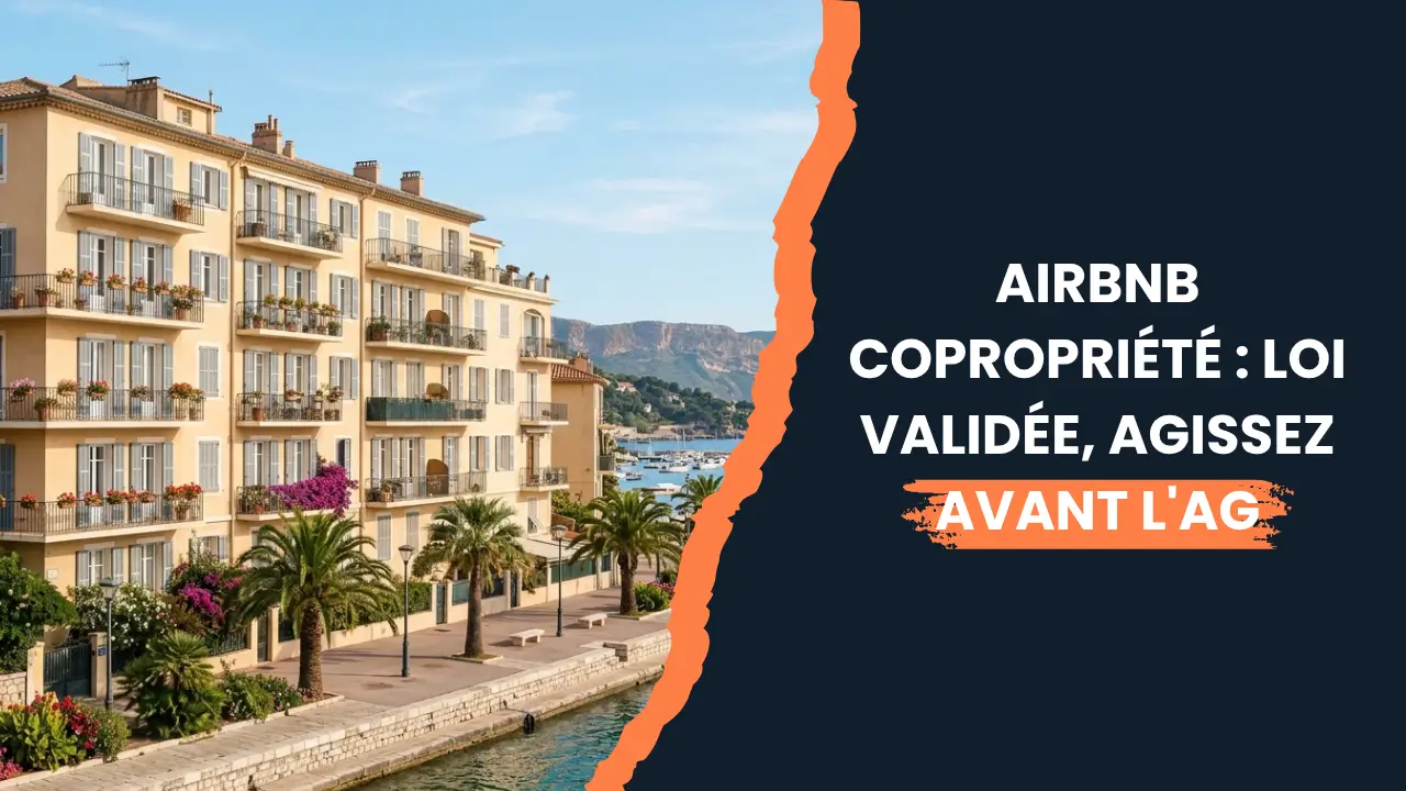 Lire la suite à propos de l’article Airbnb copropriété : loi validée, agissez avant l’AG